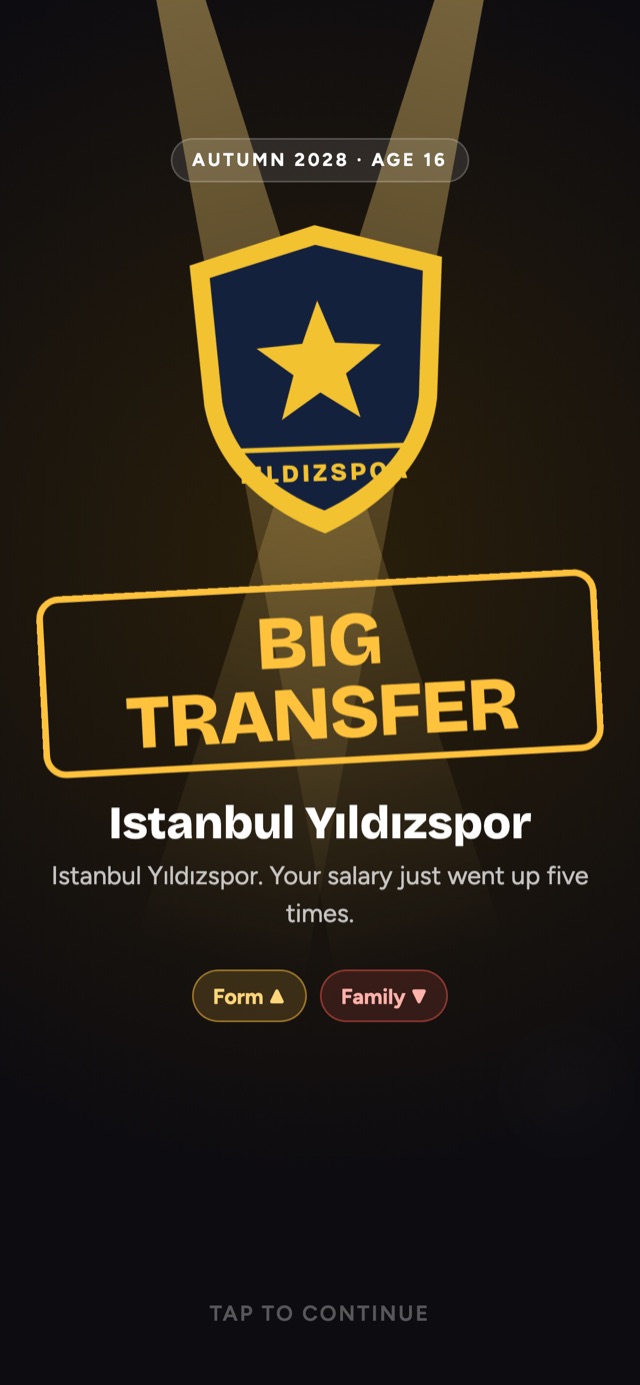 The big transfer scene